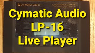 Video thumbnail for Cymatic Audio LP-16 by 80s Man