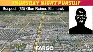 Bismarck Man In Cass County Jail Friday Morning, Following Fargo Pursuit