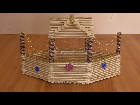diy - how to make popsicle stick boat || how to make icecream stick boat | popsicle ship for project
