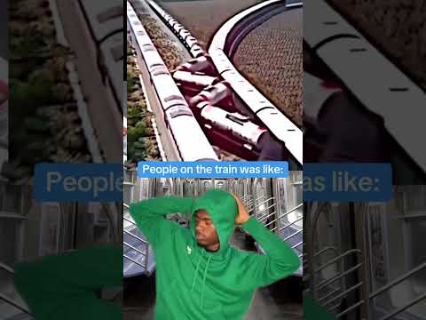 People on the train was like 💀