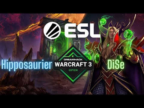 WC3 - DreamHack Winter 2021 - EU Closed Qualifier: (HU) Hipposaurier vs. DiSe (NE)