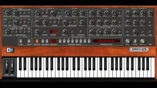 Video thumbnail for Native Instruments Pro-53: Vintage VST Synth, Nu-Disco Demo by al l bo by Alexander Biber
