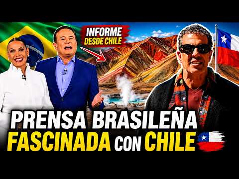 PRENSA BRASILEÑA FASCINADA CON CHILE 🇨🇱 | NO LO ESPERABA