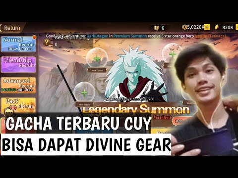 CARA DAPAT DIVINE GEAR GACHA DISINI | KONOHA LEGEND