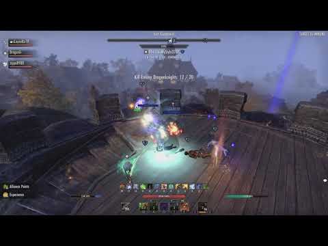 OVERPOWERED STAMINA WARDEN PvP - NEW BUILD TEST!!! | ESO Blackwood DragooX