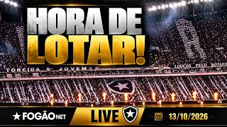 FOGÃONET LIVE: BOTAFOGO PLANEJA PROMOÇÃO DE INGRESSOS | CHANCES DE REBAIXAMENTO DIMINUEM