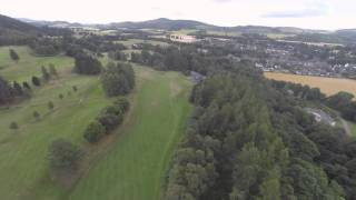 preview picture of video '9th Hole Comrie Golf Club, Coneyhill'
