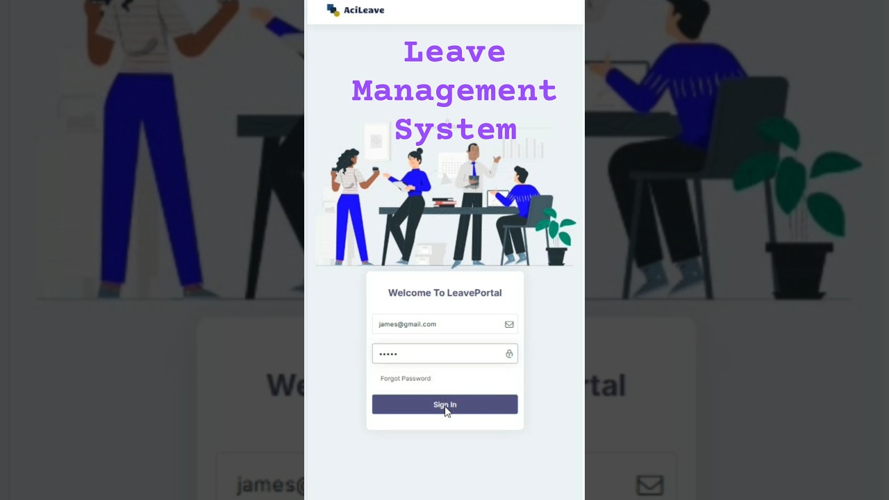 Leave Management System in PHP and MySQL  | Free Source Code