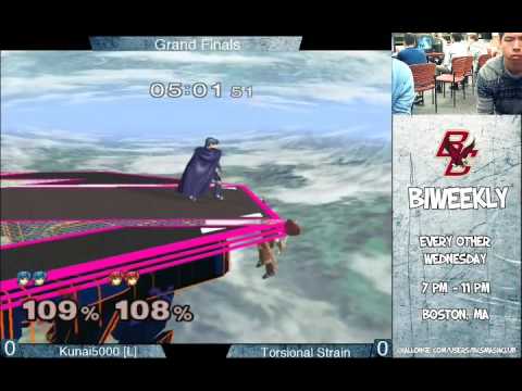 BC Biweekly 2: Grand Finals - Torsional Strain (Blue Marth) vs. Kunai (Red Marth)