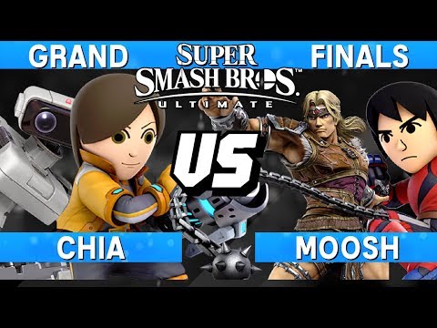 Smash Ultimate Tournament Grand Finals - Chia (ROB/Mii Gunner) v Moosh (Simon/Mii Brawler) - S@LT174