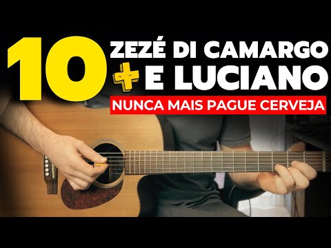 As 10 melhores músicas de Zezé Di Camargo & Luciano - Aula de Violão com Prof. Renan Zimmer 🎸