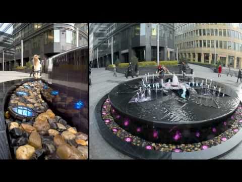 White Square by Crystal Fountains - Moscow, Russia
