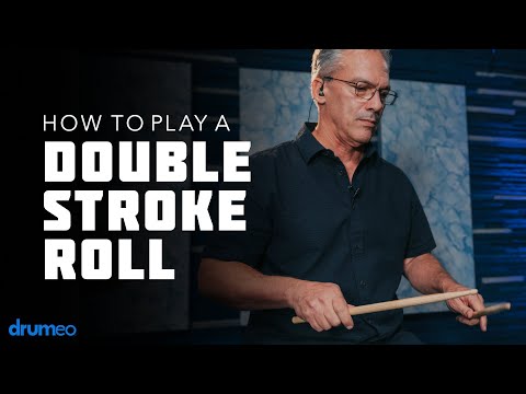 How To Play A Double Stroke Roll - Drum Rudiment Lesson