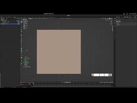 Blender knife tool and topology