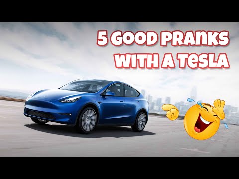 5 good pranks with a Tesla!