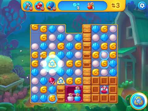 Fishdom level 6368 no boosters フィッシュダム ノーマル [Friend's]