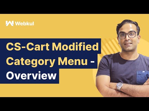 CS Cart Modified Category Menu Plugin - Overview