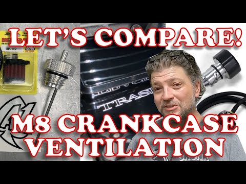 COMPARE M8 CRANKCASE VENTING - A1 Cycle, Trask, Feuling - Kevin Baxter - Pro Twin Performance