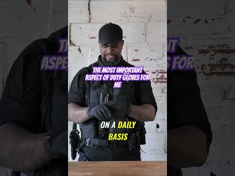 THE BEST DUTY GLOVES FOR SECURITY #securityguard #guardduty #securityofficer #viralvideo #security