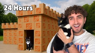 Download lagu 24 Hours in the WORLD BIGGEST Cardboard Box with my Cat... mp3 Download lagu 24 Hours in the WORLD BIGGEST Cardboard Box with my Cat... mp3