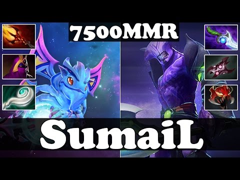 Dota 2 - SumaiL 7500 MMR Plays Puck And Faceless Void - Ranked Match Gameplay
