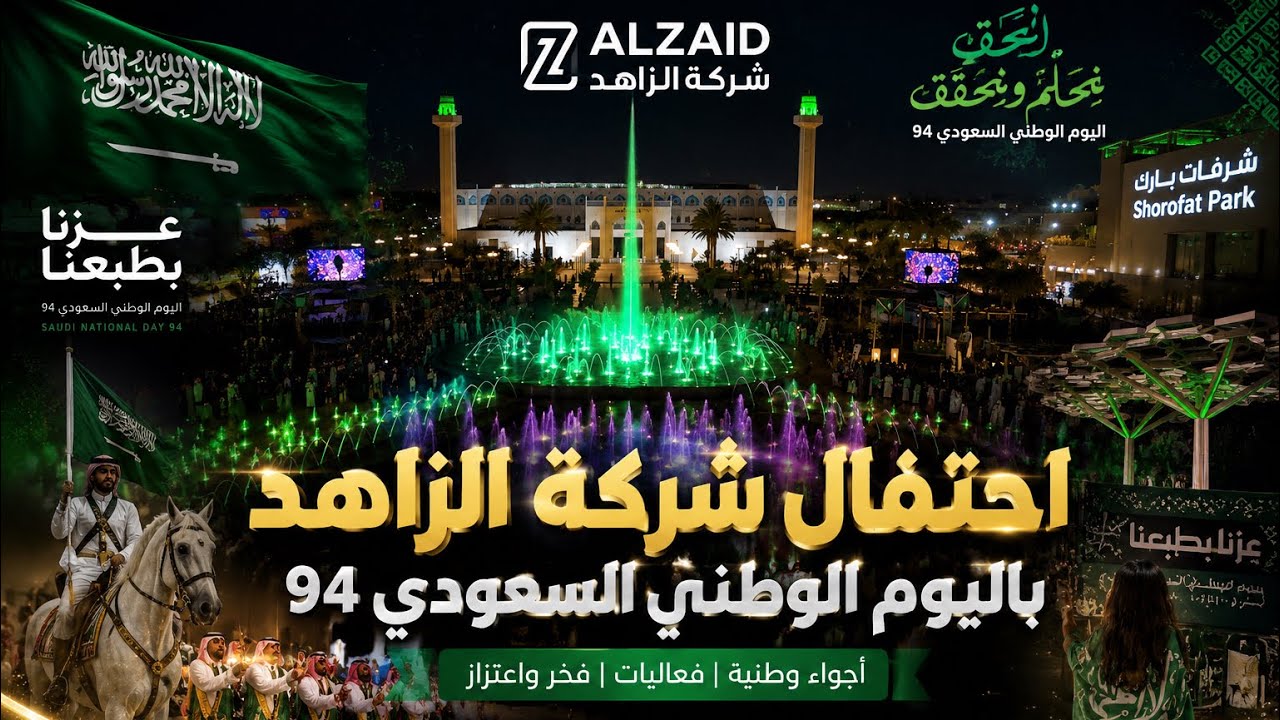 احتفال اليوم الوطني — شركة الزاهد