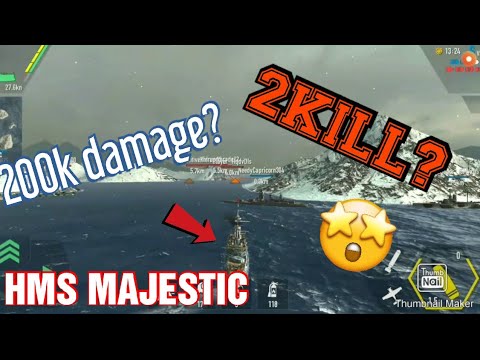 HMS MAJESTIC GAMEPLAY (BATTLE OF WARSHIPS)..
