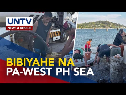 Civilian mission sa West Philippine Sea, magsisimula nang maglayag