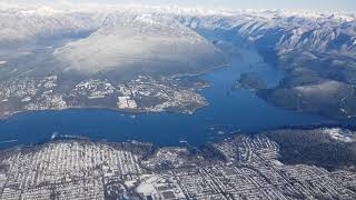 A 2017 Winter Approach To YVR - Cathay Pacific CX888