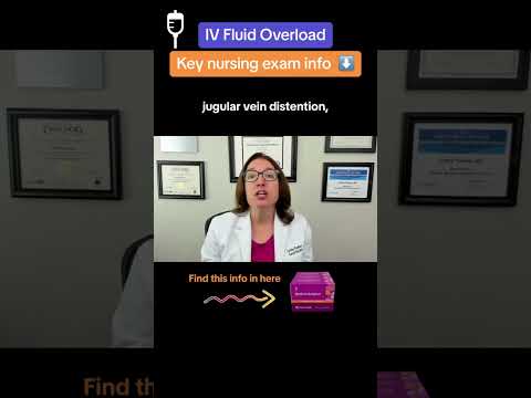 IV Complications - Fluid Overload: Medical Surgical SHORT | @LevelUpRN