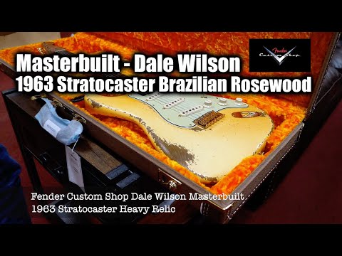 Fender Dale Wilson Masterbuilt Stratocaster- Wild West Open Box 📦 #54