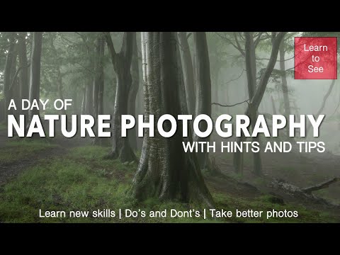 A day of nature photography, with hints and tips.