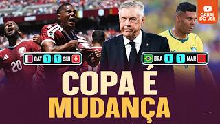 COPA DIA 3: ANCELOTTI E A FLEXBILIZAÇÃO DA HIERARQUIA (E QATAR, ESCÓCIA E AUSTRÁLIA)