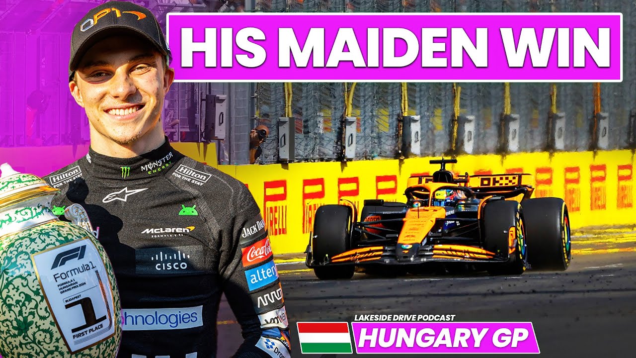 Oscar Piastri FINALLY WINS!! Hungarian GP Race Review
