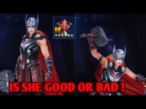 Jane Foster Uniform Review / Marvel Future Fight / Thor : Love and Thunder #mff #f2p #thor #wbu