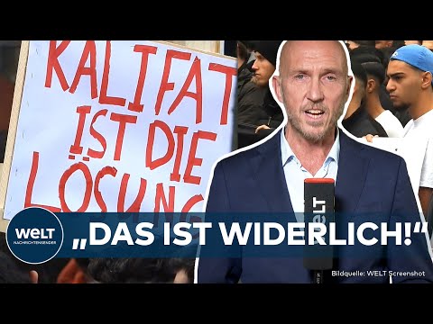 HAMBURG: "Wer fürs Kalifat wirbt, hat in Deutschland nichts verloren!" Folgen nach Islam-Aufmarsch!