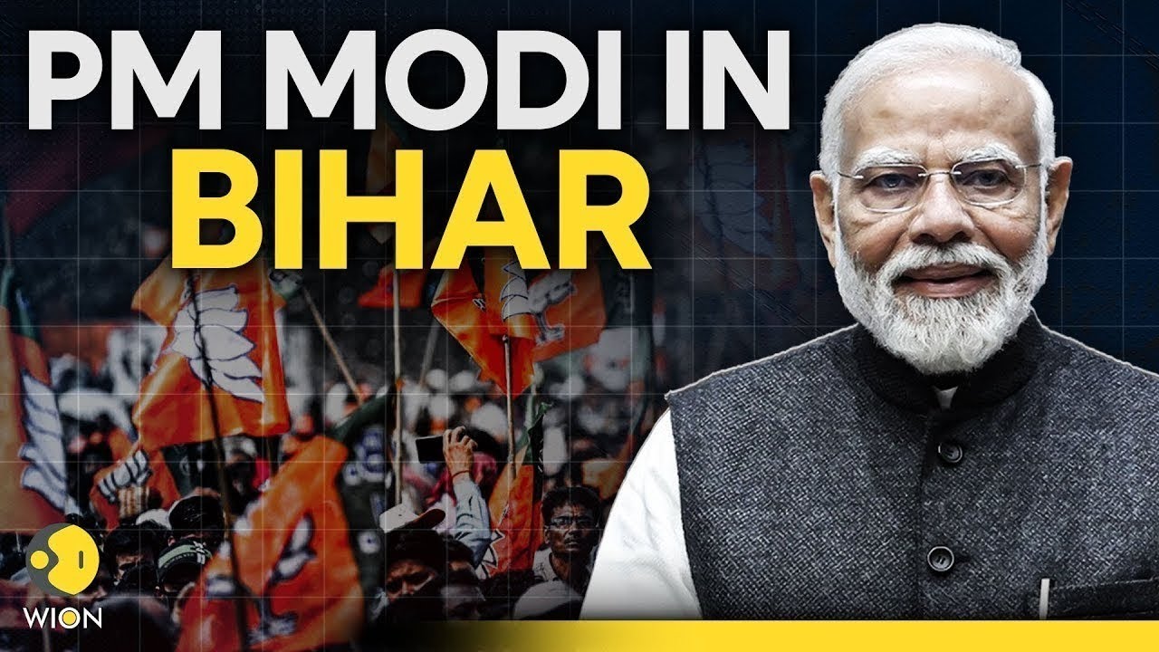 Bihar Elections 2025 LIVE: PM Modi Addresses A Public Rally in Katihar Ahead of Bihar Polls | WION