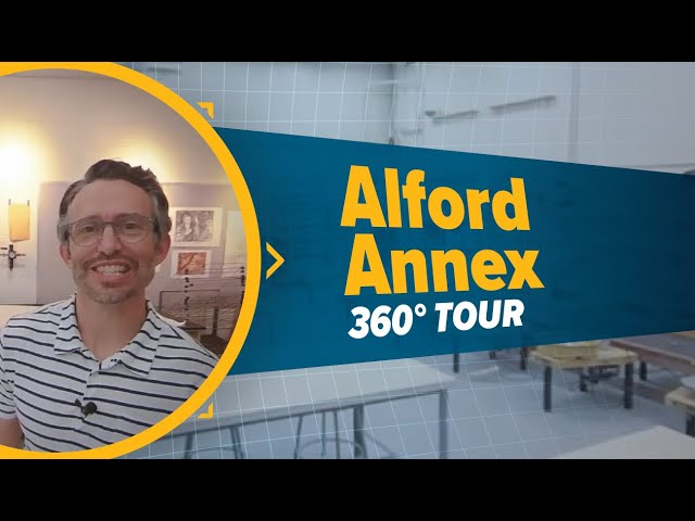 Thumbnail for video titled: 3D Design in Alford Annex | 360 Facility Tour