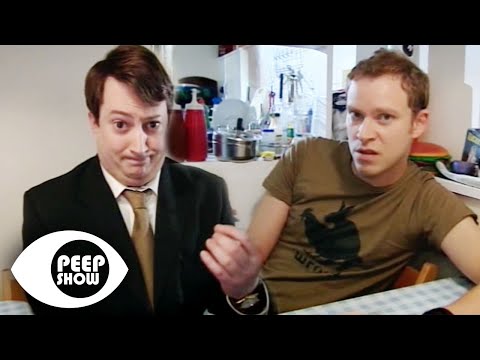Jez Gives The Orgazoid A "Hand" | Peep Show