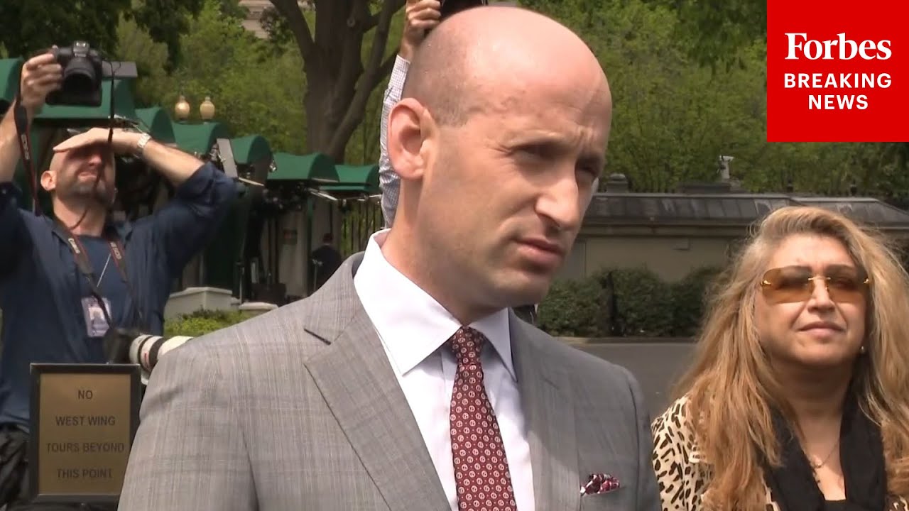 BREAKING NEWS: Stephen Miller Defends Hardline Immigration Policies In Press Gaggle With Reporters