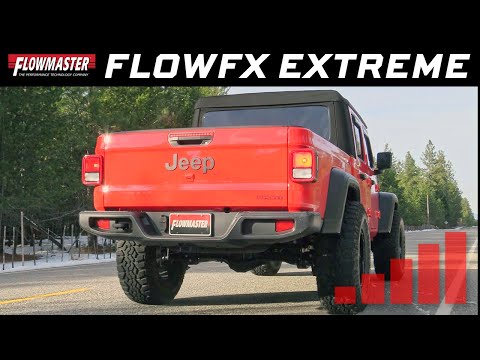 2018-2021 Jeep Gladiator JT 3.6L - Flowmaster Outlaw Extreme - 817958