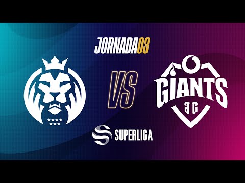 MAD LIONS MADRID VS VODAFONE GIANTS - LEAGUE OF LEGENDS - SUPERLIGA - JORNADA 3