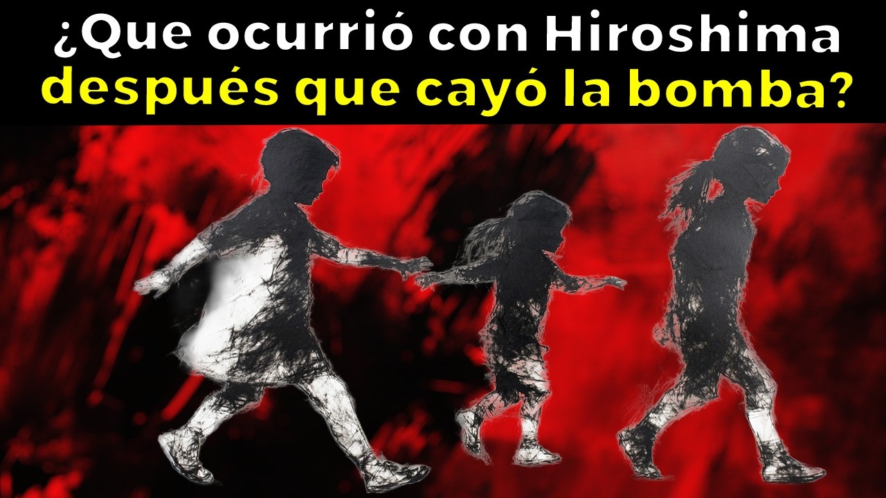 Hiroshima: ASÍ ERA EL INFIERNO EN LA TIERRA, esto pasó después de que cayó la bomba