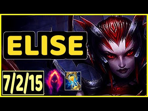 ELISE VS KAYN - 7/2/15 KDA JUNGLE GAMEPLAY