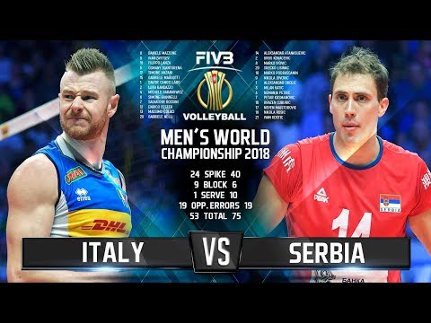 Italy vs. Serbia | Highlights | Final 6 Mens World Championship 2018