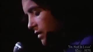 Video of why 10cc&#39;s I&#39;m Not In Love has no drums than Dennis Englewood&#39;s remake