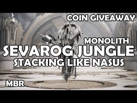 Stacking Like Nasus | Challenger Sevarog Monolith Jungle Gameplay | Paragon Coin GiveAway