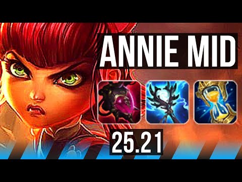 ANNIE vs SYNDRA (MID) | 12/3/10, Godlike | NA Master | 25.21