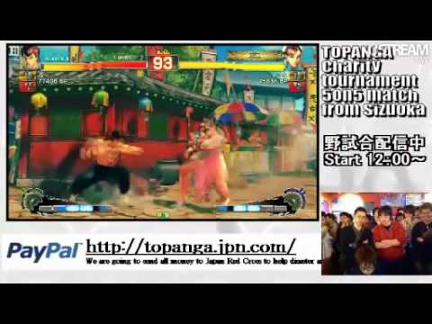 SSF4 AE: Y24 (Chun-Li) vs fuudo (FeiLong) - TOPANGA Casuals
