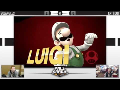 Fall Brawl 2016: Bojangles (Luigi) vs. ENT | Dot (Bayonetta) - Smash 4 Top 8